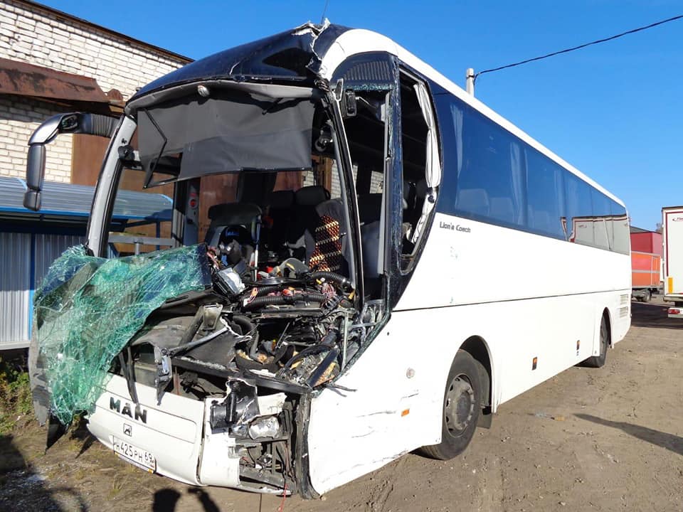 MAN Lion's Coach Hasarlı